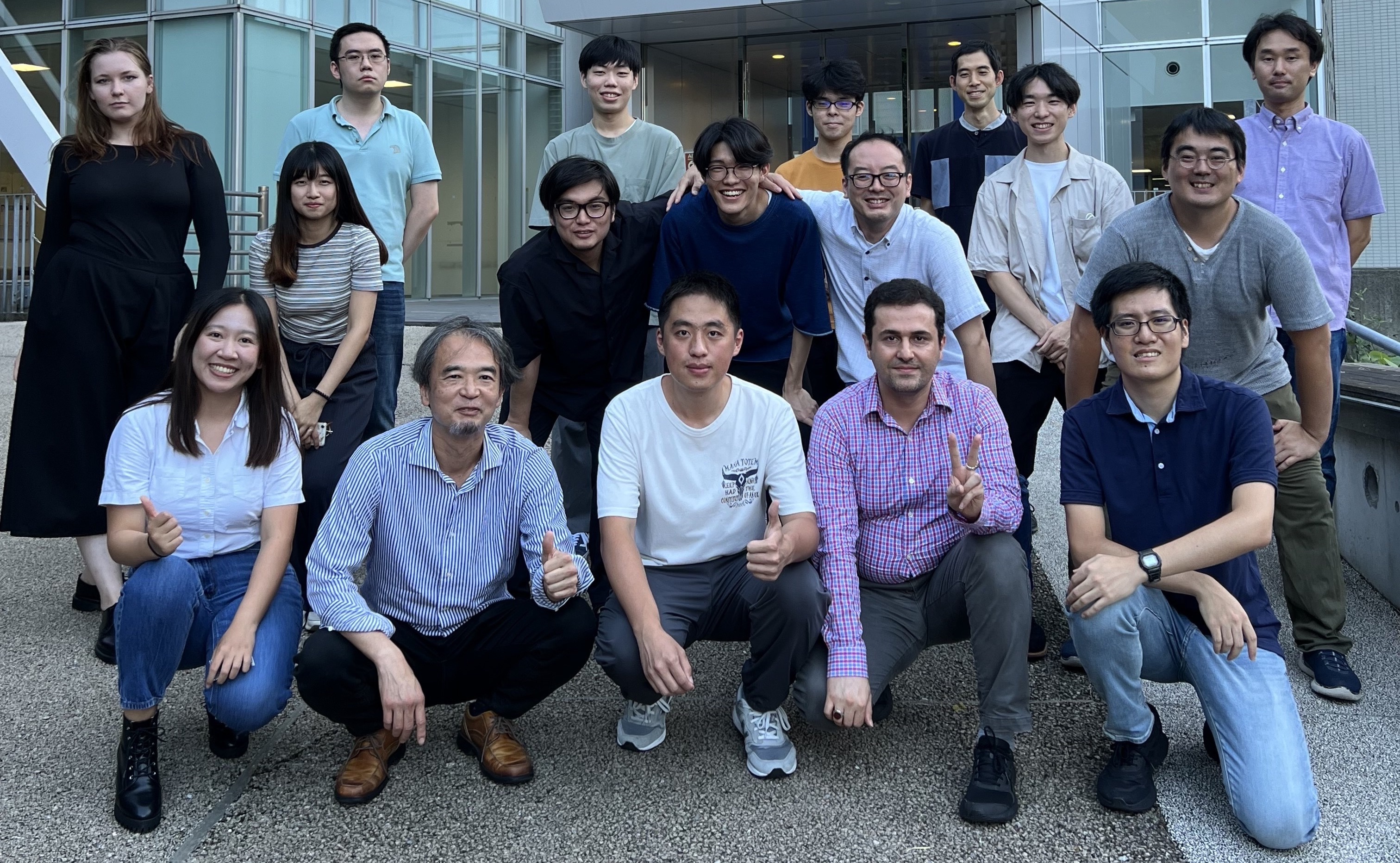 Graduation photo 2024 sep. @ Suzukake J2J3-building