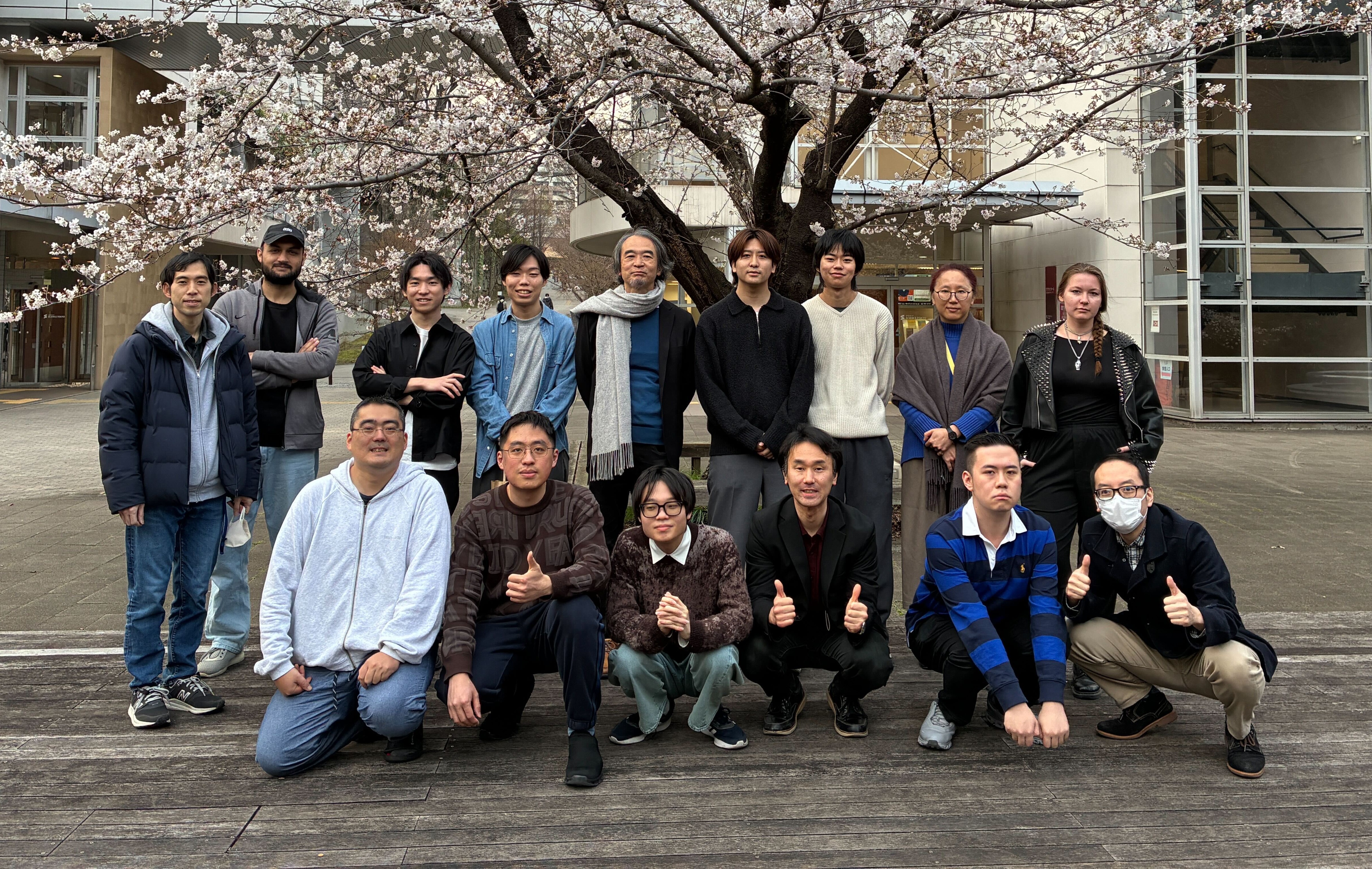Graduation photo 2024 sep. @ Suzukake J2J3-building